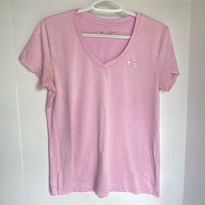 Under Armor Purple Workout Tee